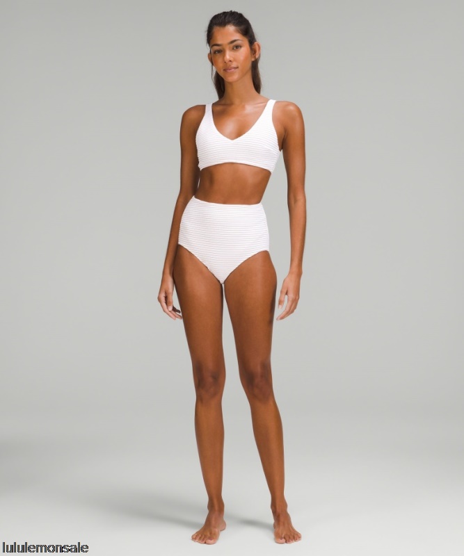 Lululemon Damen DELULU505 | Lululemon Deutschland Pink Bliss Gesmoktes Badeoberteil A/b Cup Nur Online